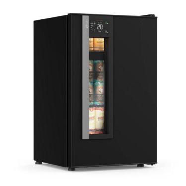 Imagem de Cervejeira Beer Maxx One Inverter 98 e 114L Porta Preto Onix Digital 2