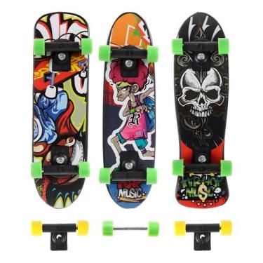 Imagem de Kit brinquedo de dedo - bike - moto - skate + peças de troca - Art Bri