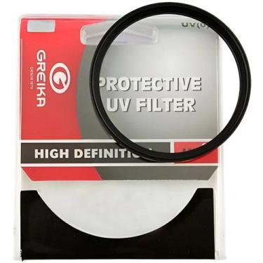 Imagem de Filtro UV para Lente Proteção Contra Riscos e Poeira Greika FUV 49mm