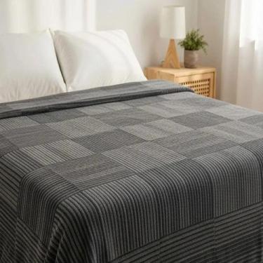 Imagem de Cobertor Casal Innove Prime 180x220cm Antares Cinza Jolitex