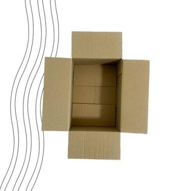 Imagem de Kit Caixas de Papelão 20x14x8cm Caixa de Envio Kit:10 - IDB Embalagens