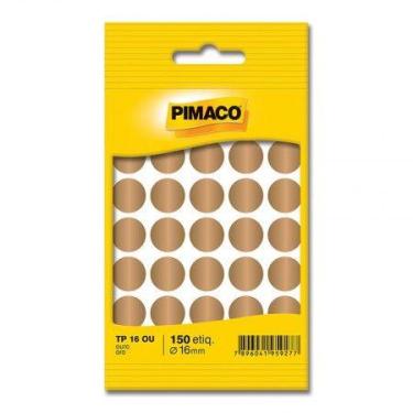 Imagem de Etiqueta adesiva TP16 - ouro - Pimaco