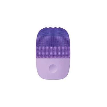 Imagem de Aparelho de Limpeza Facial por Vibração Inface 2 Silicone de Uso Médico Roxo Xiaomi