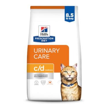 Imagem de Hill's Prescription Diet c/d Multicare Cuidado Urinário Coadjuvante Ração Seca Gatos Todos os Portes Adultos 3,85kg