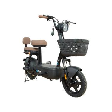 Imagem de Bicicleta Elétrica Scooter Aro 10" Lev Onn P500 550W, 10", Preto