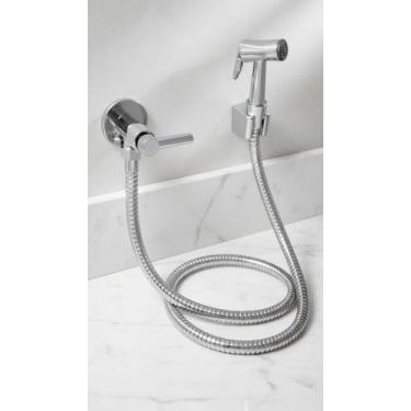 Imagem de Ducha Higiênica em Metal Cromado com Mangueira Flexível - Congratulati