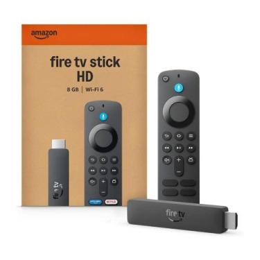Imagem de Smart Streaming Amazon Fire TV Stick HD 2ª Geração, Full HD, Wi-Fi, Bl