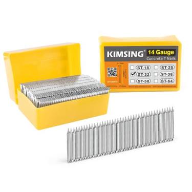 Imagem de Pregos de Concreto KIMSING 32 mm calibre 14  800 unidades/caixa