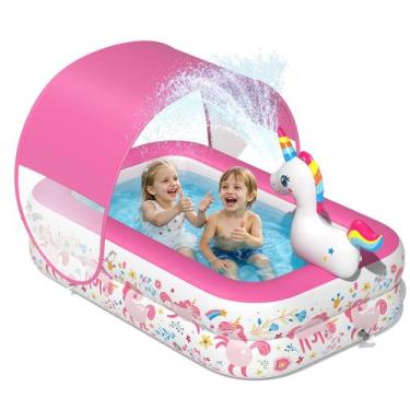 Imagem de Piscina Inflável Infantil JOSEN Unicórnio Splash