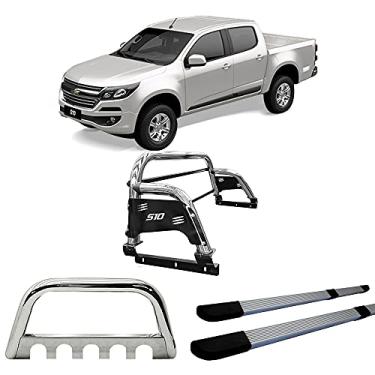 Imagem de Kit Quebra Mato+Sant Ant H3+Estr Quadr-S10 12/2020 C/D PRATA