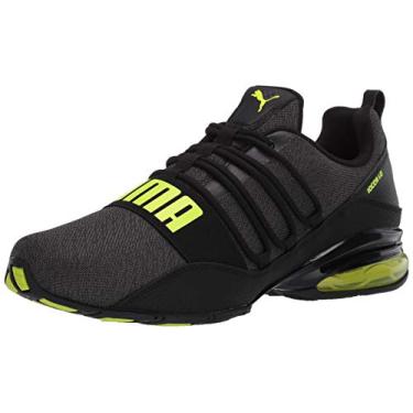 Imagem de PUMA Men's Cell Regulate Sneaker, Black-Yellow Alert, 12 M US
