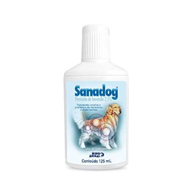 Imagem de Shampoo Sanadog - 125 mL - (Peróxido de Benzoíla 2,5%) - Mundo Animal