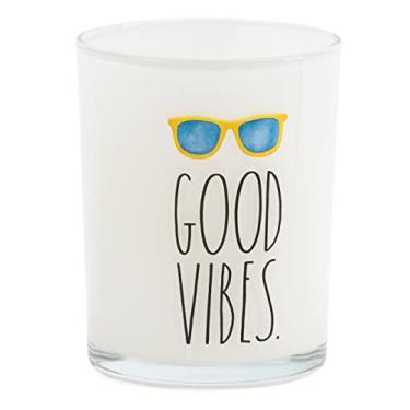 Imagem de Rae Dunn Copo para pincéis de maquiagem (10 cm P x 12,7 cm A) (Good Vibes)