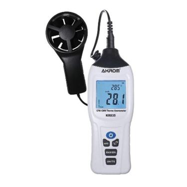 Imagem de Termo Anemômetro Cálculo Vazão Ar + Certificado Calibração