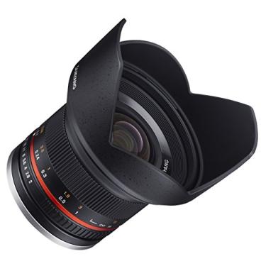 Imagem de Samyang Lente ultra grande angular SY12M-FX-BK 12mm F2.0 para câmeras Fujifilm X-Mount, preta