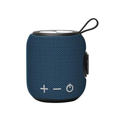 Imagem de HIOD Alto-falante Bluetooth portátil externo externo à prova d'água sem fio 360 som surround 12h tempo de reprodução 10 m, alcance azul-B