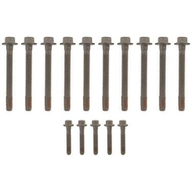 Imagem de FEL-PRO Conjunto de parafusos de cabeça sextavada do motor para Chevrolet Silverado 1500, Multicolorido, Maquinado, Grau 2.3