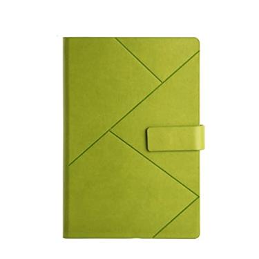 Imagem de Caderno de Negócios A5 Diários de Couro PU Multicolor Ímã Fivela Agenda Planners Livro de Orçamento Escritório Material Escolar Papelaria, b, 2 peças