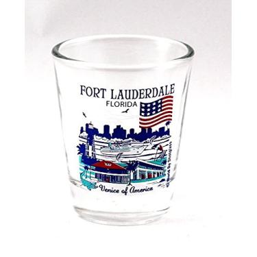 Imagem de Taça de vidro da coleção Great American Cities de Fort Lauderdale Florida