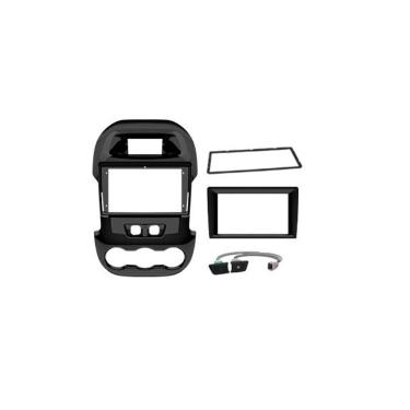 Imagem de Moldura 9" e 7" Ford Ranger Xl Xls 12 à 15 Com Botão e Chicote - Black Piano