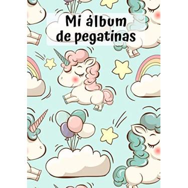 Imagem de Mi álbum de pegatinas: Unicornio 3 | 30 Páginas | en Blanco | Sin Papel de Silicona | Idea de Regalo