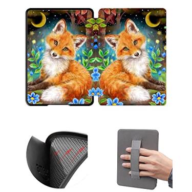 Imagem de Capa para Kindle Paperwhite/Signature Edition 11ª geração 2021, modelos M2L3EK e M2L4EK, capa à prova de quedas com alça de mão e ativação automática - função hibernar