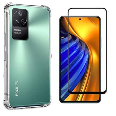 Imagem de Capa Capinha Anti Impacto P/Poco F4 5g + Pelicula Vidro 3d - Phone Palace