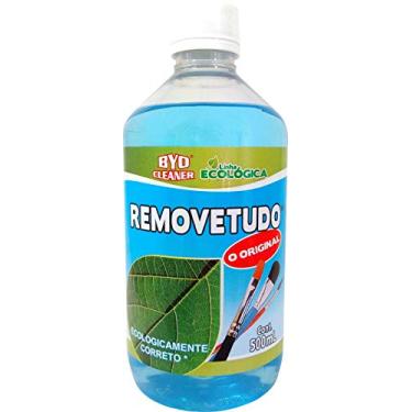 Imagem de REMOVETUDO - Desplacante Ecológico de Tintas, Vernizes, Colas e Silicones 500mL