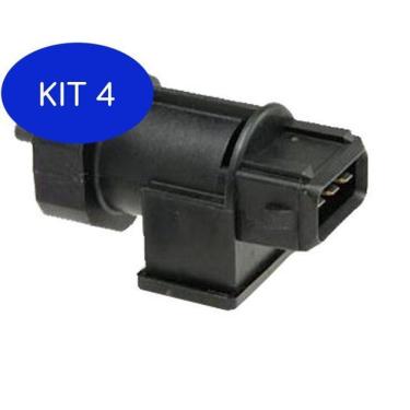 Imagem de Kit 4 Sensor Da Velocidade Hyundai K2700 2005 A 2011 3 Pinos