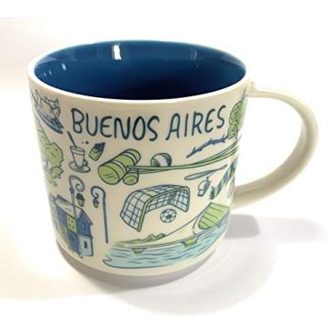 Imagem de Caneca de café Starbucks Buenos Aires (Argentina) BTS 'Been There Series', 355 ml