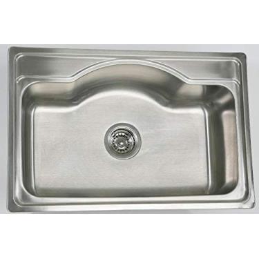 Imagem de Cuba de aço inox para pia de cozinha Modena