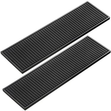 Imagem de Bar Mat Barman Porta Copos Mesa Utensilios Cozinha 2 Unidade