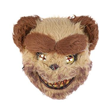 Imagem de Engraçado Para Adultos Cabeça De Urso Urso Malditos Ursos De Terror Animais De Pelúcia Máscara Assustadora De Traje Acessório Assustador Adereços De Peludo Cabeça De Animal