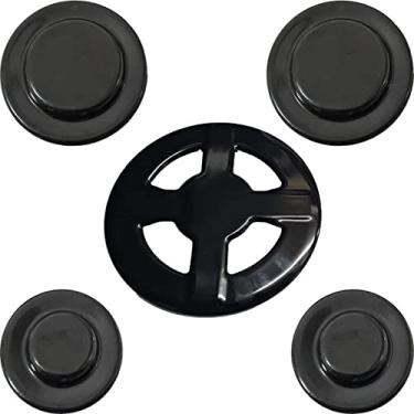 Imagem de Kit Espalhadores Chapinha Fogão Brastemp Bfs5pcr 5 Bocas