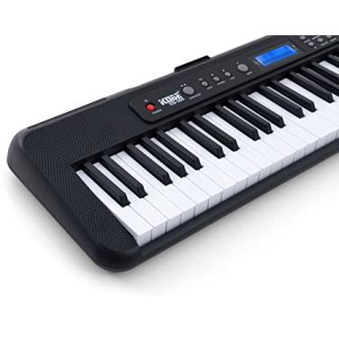 Imagem de Teclado Musical Estudante Kobe KB-300 5/8 61 Teclas Sensíveis ao Toque com Pedal Sustain