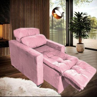 Imagem de Poltrona de Amamentar  Retratil e Reclinavel Madri