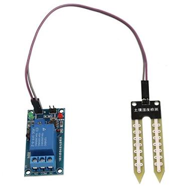 Imagem de Interruptor do Sensor de Umidade, Módulo de Controle do relé do Sensor de Umidade do Interruptor de Rega Automático Dc12v, Kits de Teste do
