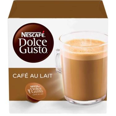 Imagem de 3 Caixa Café Nescafé Café Au Lait Dolce Gusto Bebida Lactea