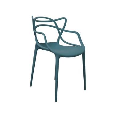 Imagem de Cadeira Polipropileno Alegra Espresso Móveis Verde Java