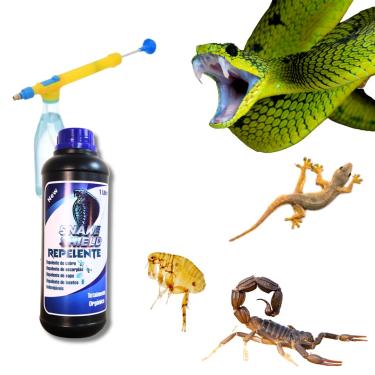 Imagem de Repelente Afastar Cobras,Escorpião,Sapos Quintal Casa