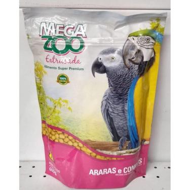 Imagem de Mega Zoo Extrusada Arara/Congo 600g