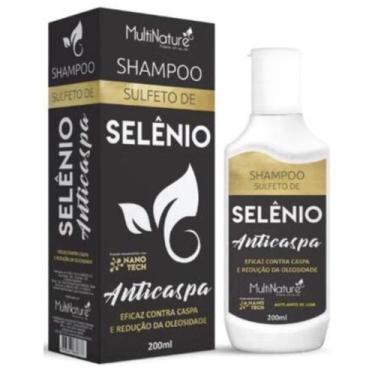 Imagem de Shampoo Sulfato De Selênio Com Melaleuca Anticaspa 100ml - Multinature