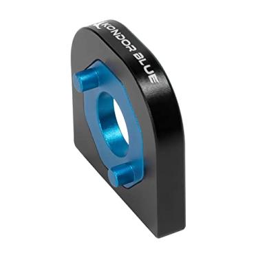 Imagem de KONDOR BLUE Placa anti-torção para mini liberação rápida | Compatível com qualquer gaiola de câmera de que suporte roscas com pinos localizadores ARRI | Evita que seus acessórios torçam ou desaparafusam