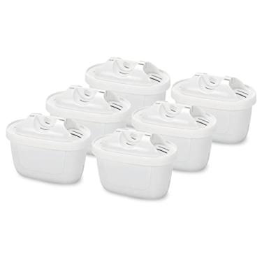 Imagem de Pacote com 6 filtros de água de substituição Mavea para jarro MAVEA 1001122,1001495 LEVOIT Pitcher, Brita Mavea Maxtra, Maxtra+ e mais marcas de jarro de filtro de água