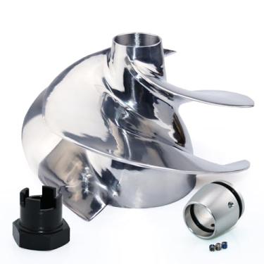 Imagem de CAPTAIN Kit de impulsor de substituição para Solas YV-CD-13/18, compatível com Yamaha WaveRunner GP1800 SVHO, FC1800, FX SVHO, FX Cruiser SVHO, FX Limited SVHO, FZR, FZS, GX1800, rotor de 3 lâminas de