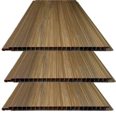 Imagem de Kit com 300 M² Forro De Pvc 10mm X 20cm X 3,00m Gh Bariri
