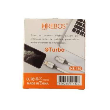 Imagem de Cabo Turbo Lightning tipo c - HRebos