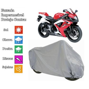Imagem de Capa cobrir GSX 750 100% Impermeável Proteção Total Bezzter