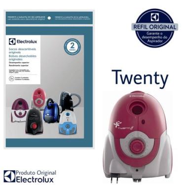 Imagem de Kit 3 Sacos Aspirador de Pó Electrolux Original - Twenty (SBEON)