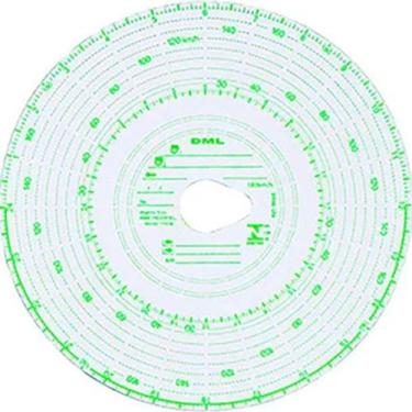Imagem de DISCO TACOGRAFO 7 DIAS 180KM/H para 180 KM/H - DML